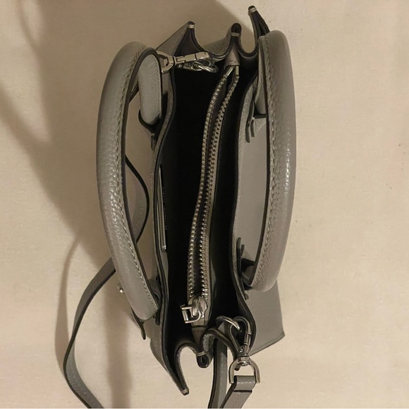 Michael Kors - Small Leather Handle Bag - Grey - Picture 8 of 8